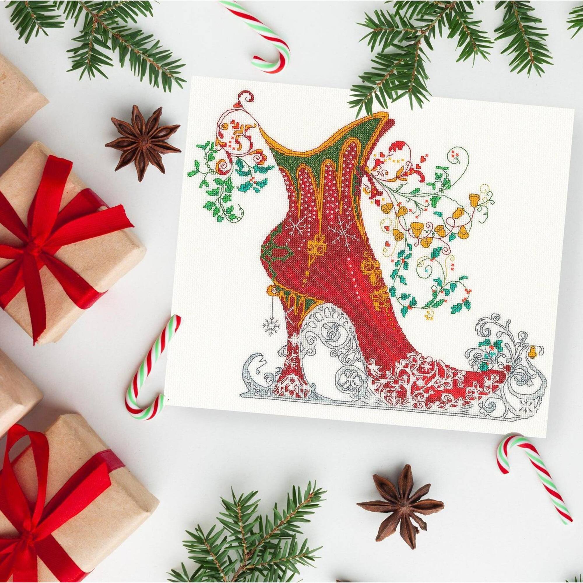 Bothy Threads Yuletide Counted Cross-Stitch Kit